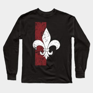 Fleur De Lis Long Sleeve T-Shirt